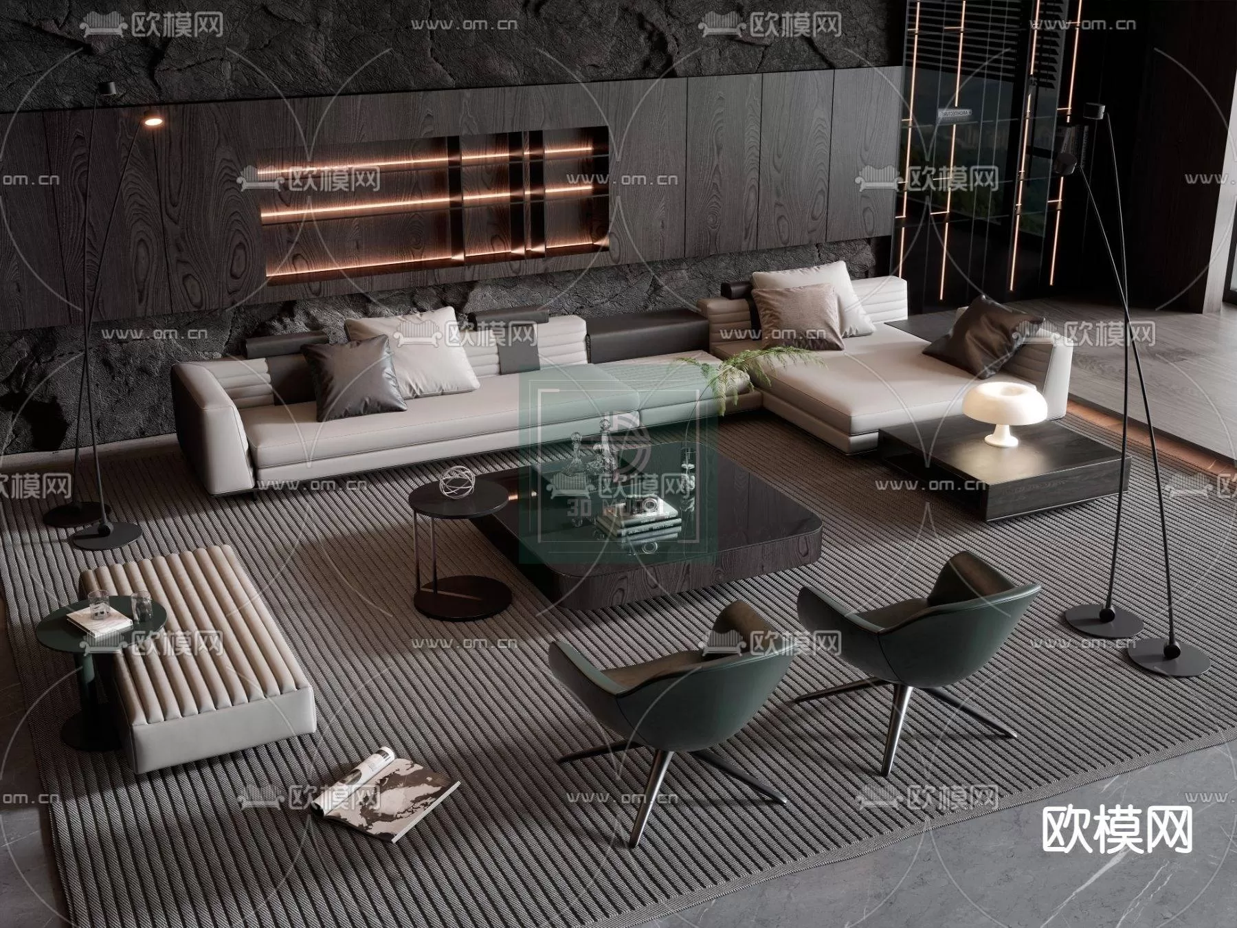 SOFA – 3D MODELS – 3DS SKY – 117 – PRO