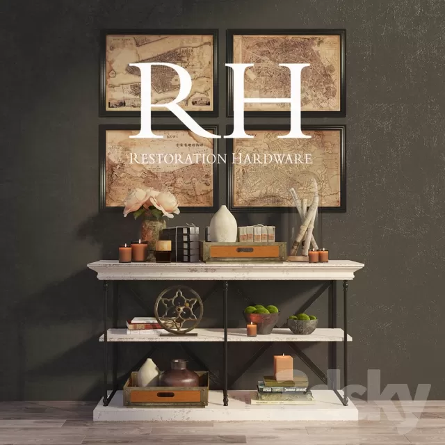 3DSKYMODEL – Shelf – Wardrobe – 2763