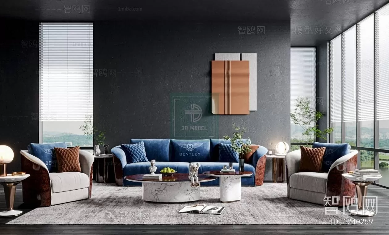 SOFA – 3D MODELS – 3DS SKY – 138 – PRO