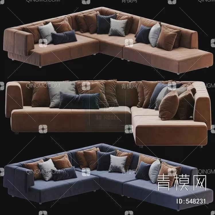 SOFA – 3D MODELS – 3DS SKY – 175 – PRO