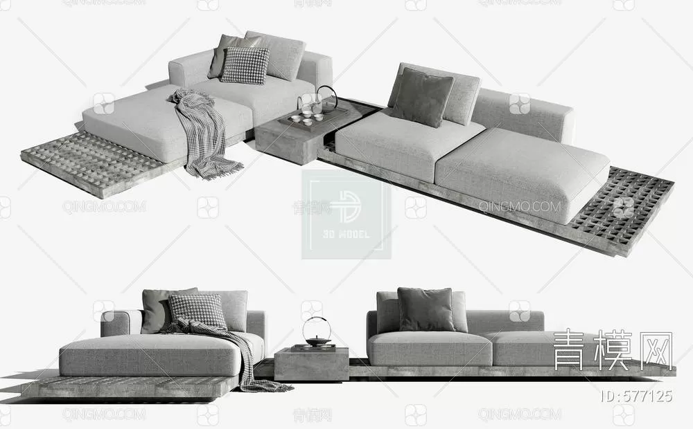 SOFA – 3D MODELS – 3DS SKY – 209 – PRO