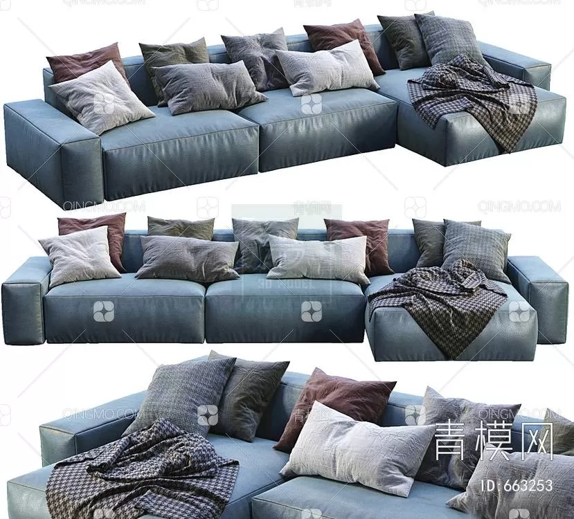 SOFA – 3D MODELS – 3DS SKY – 221 – PRO