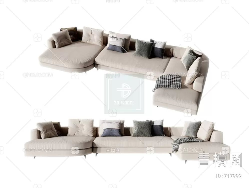 SOFA – 3D MODELS – 3DS SKY – 232 – PRO
