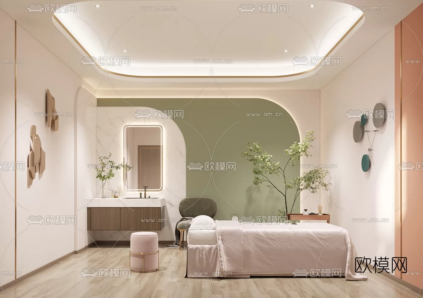 SPA – 3D BLOCKS – SCENES – DECOR – 005 – PRO