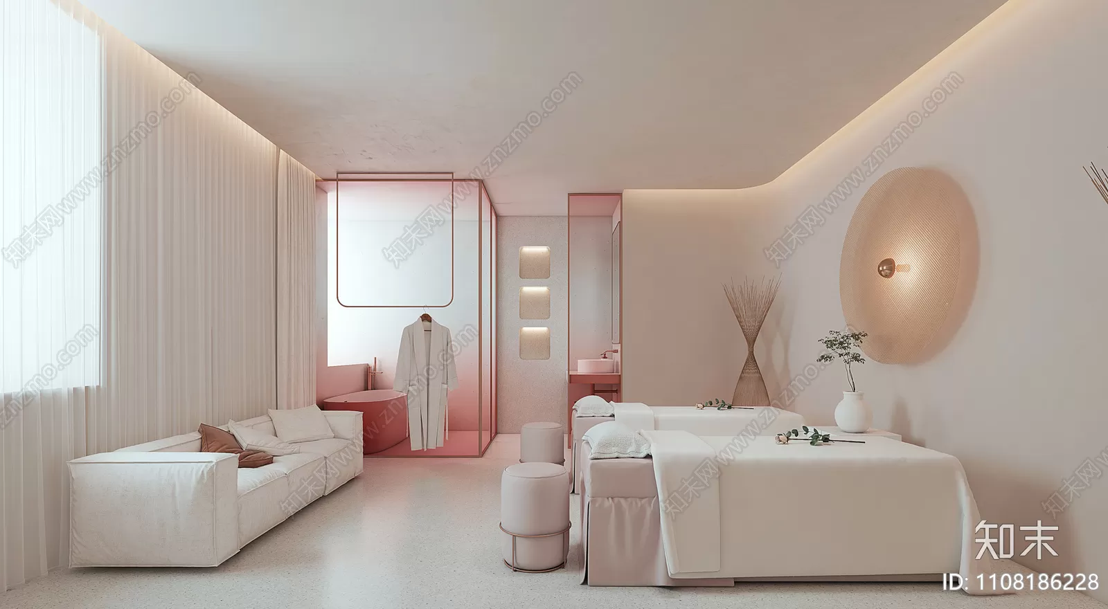 SPA – 3D BLOCKS – SCENES – DECOR – 028 – PRO