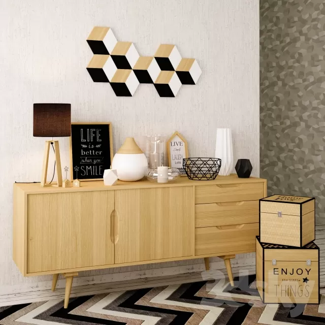 3DSKYMODEL – Shelf – Wardrobe – 2782