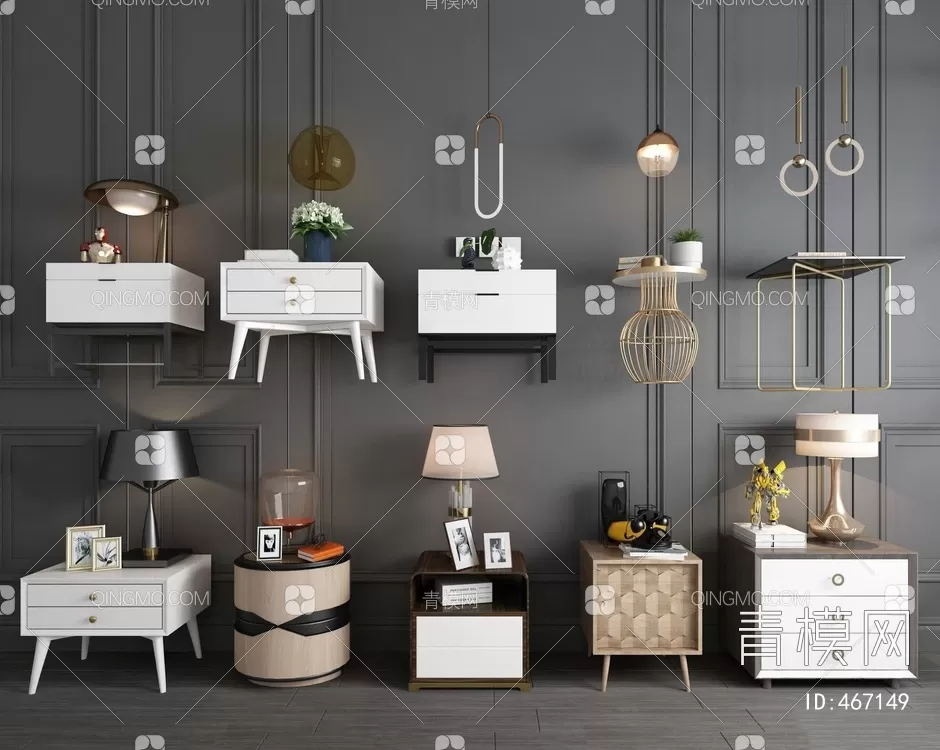 PANEL – BED – 3D MODELS – 064 – PRO