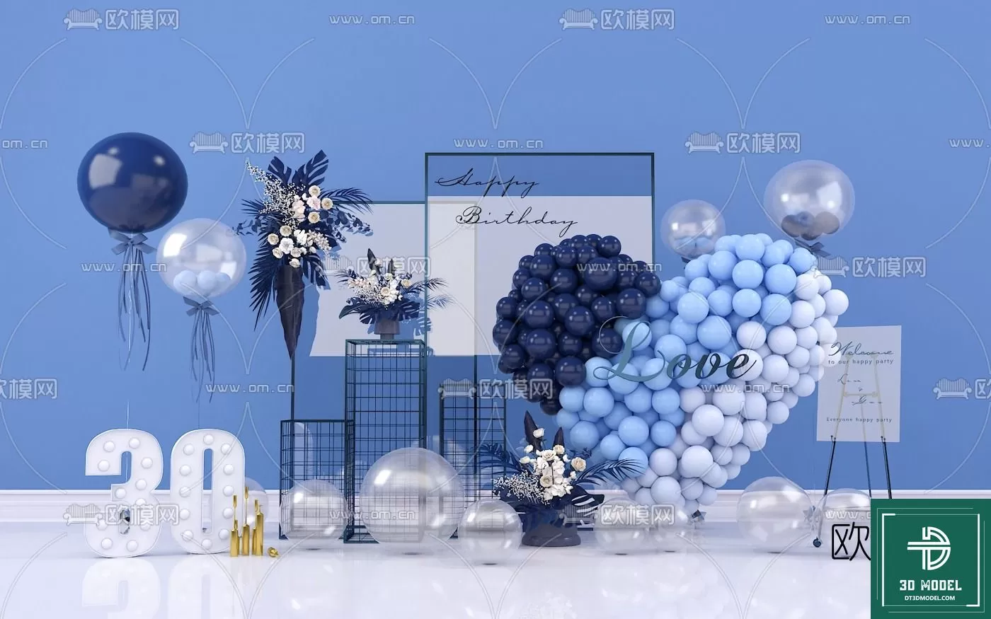 DRESSING DECOR – 3DMODELS – 032 – PRO