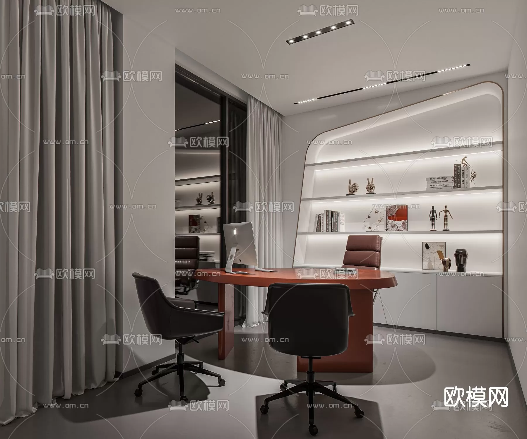 OFFICE SCENES – BLOCKS 3D MODELS – 040 – PRO OFFICE SCENES – BLOCKS 3D MODELS – 040 – PRO