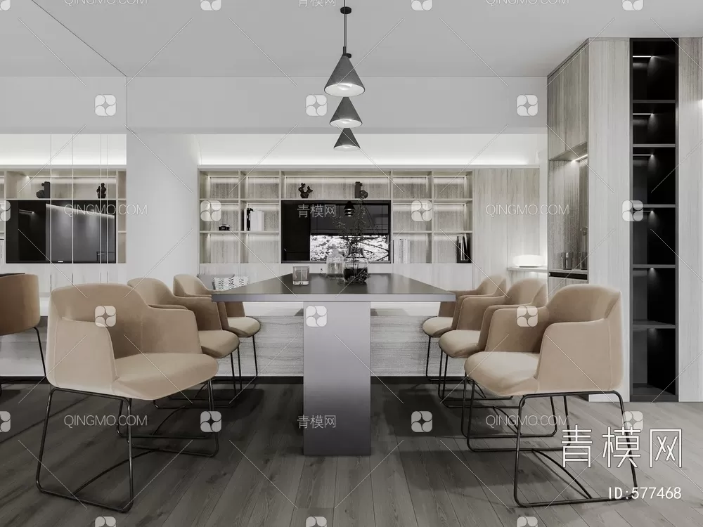 OFFICE SCENES – BLOCKS 3D MODELS – 196 – PRO