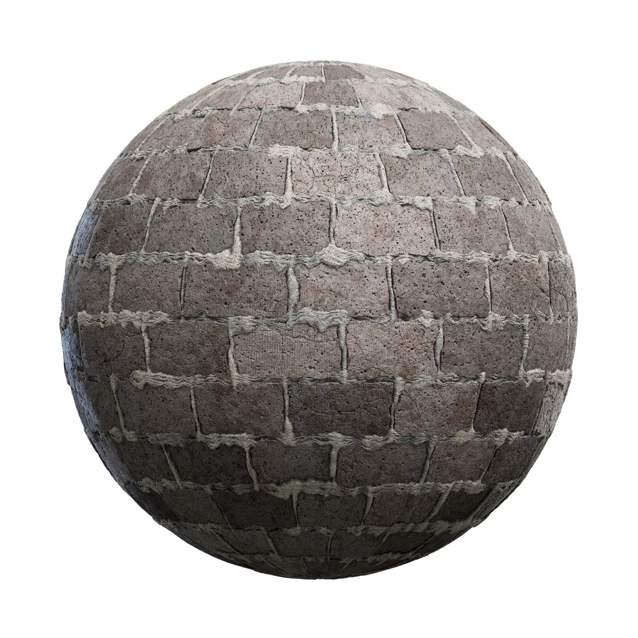 Blocks Exterior Brick Walls PBR Textures – 4K – 8K – old_grey_brick_wall_45_48