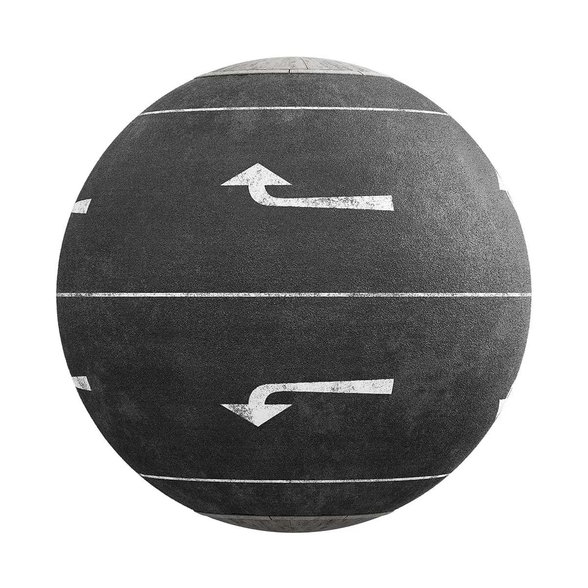 PBR Textures Volume 24 – Roads & Tracks – 4K – 8K – dark_road_with_pavement_and_lanes_24_24