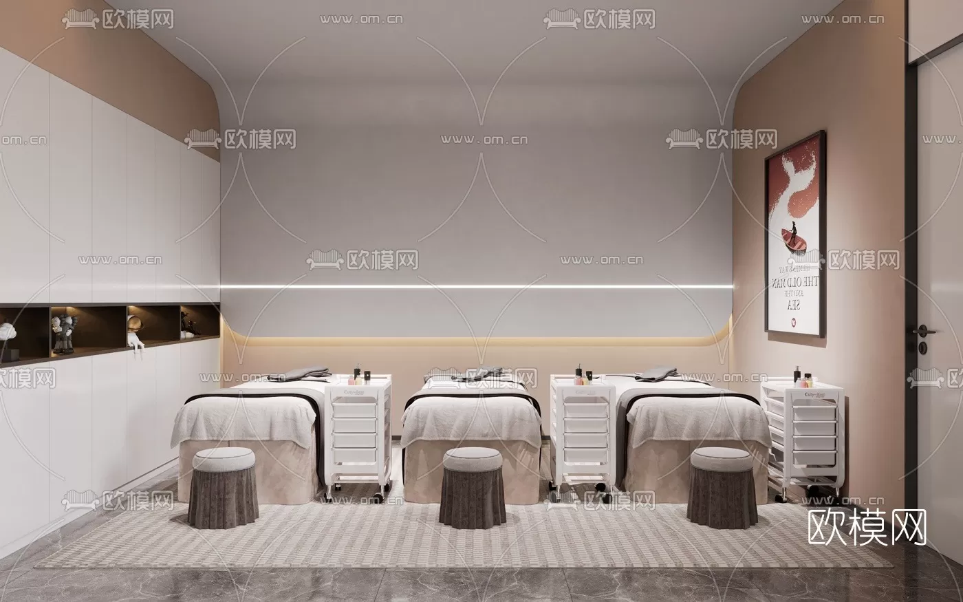 SPA – 3D BLOCKS – SCENES – DECOR – 007 – PRO