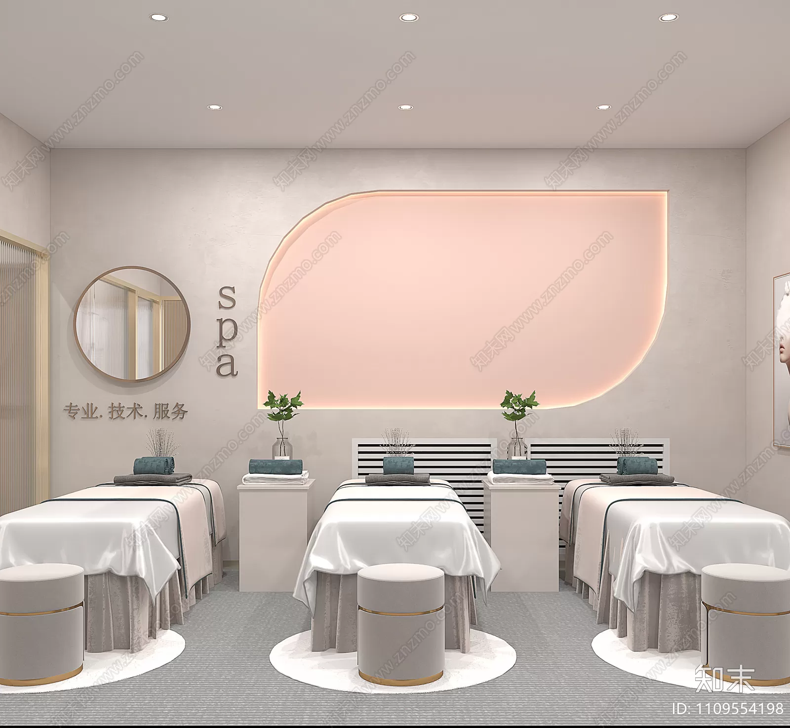 SPA – 3D BLOCKS – SCENES – DECOR – 032 – PRO