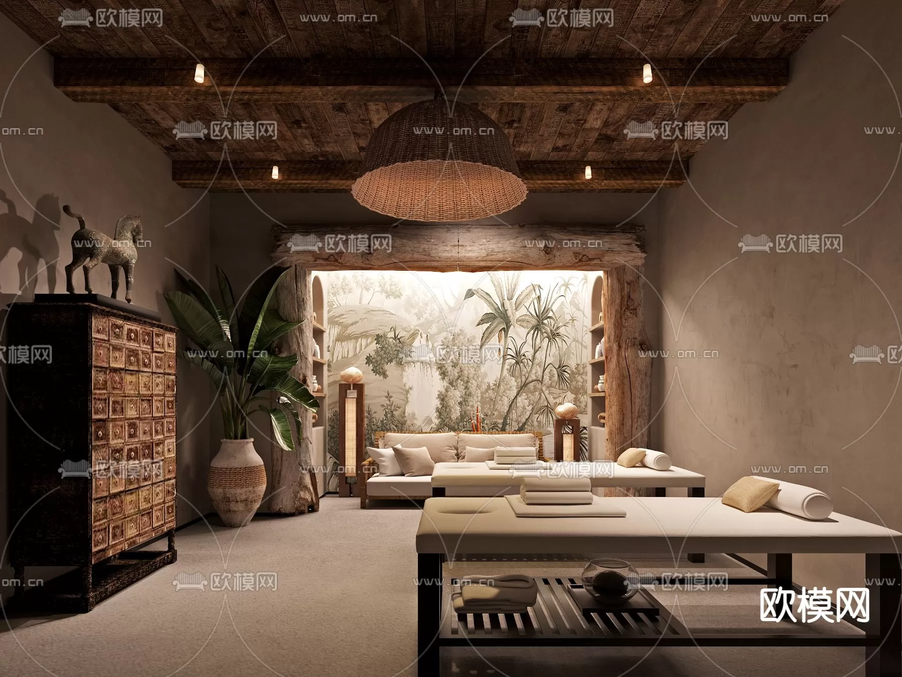 SPA – 3D BLOCKS – SCENES – DECOR – 061 – PRO