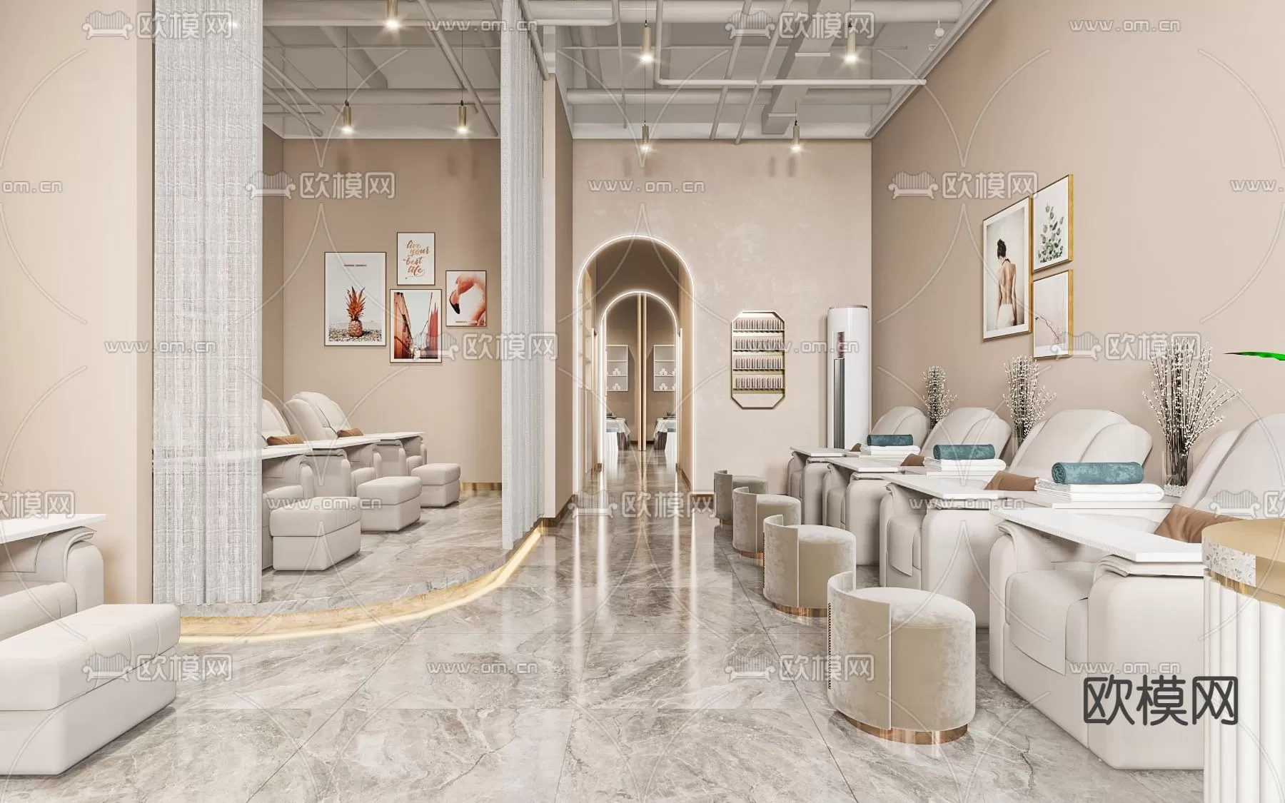 SPA – 3D BLOCKS – SCENES – DECOR – 062 – PRO