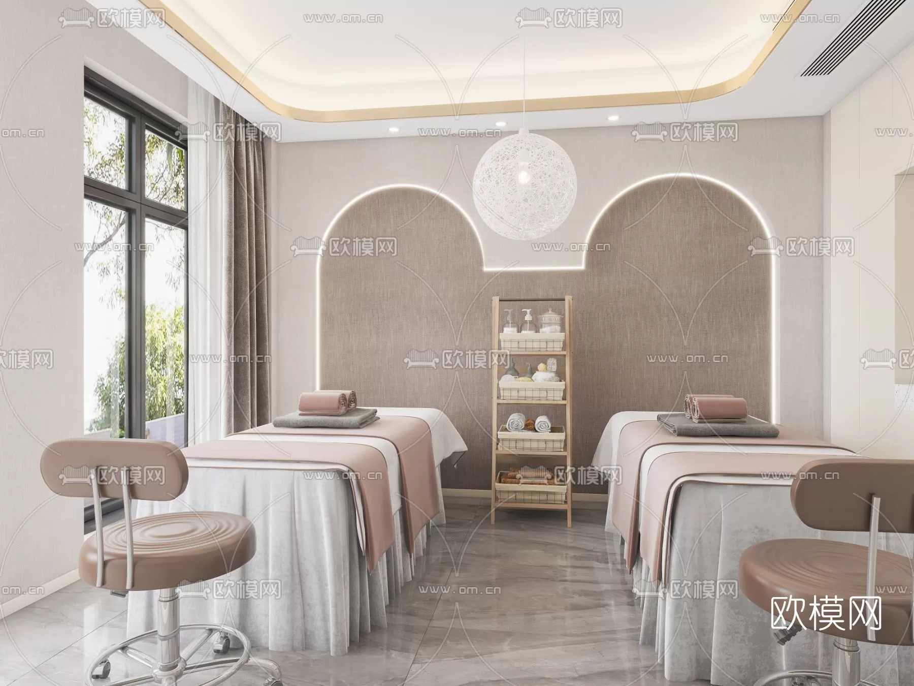 SPA – 3D BLOCKS – SCENES – DECOR – 064 – PRO