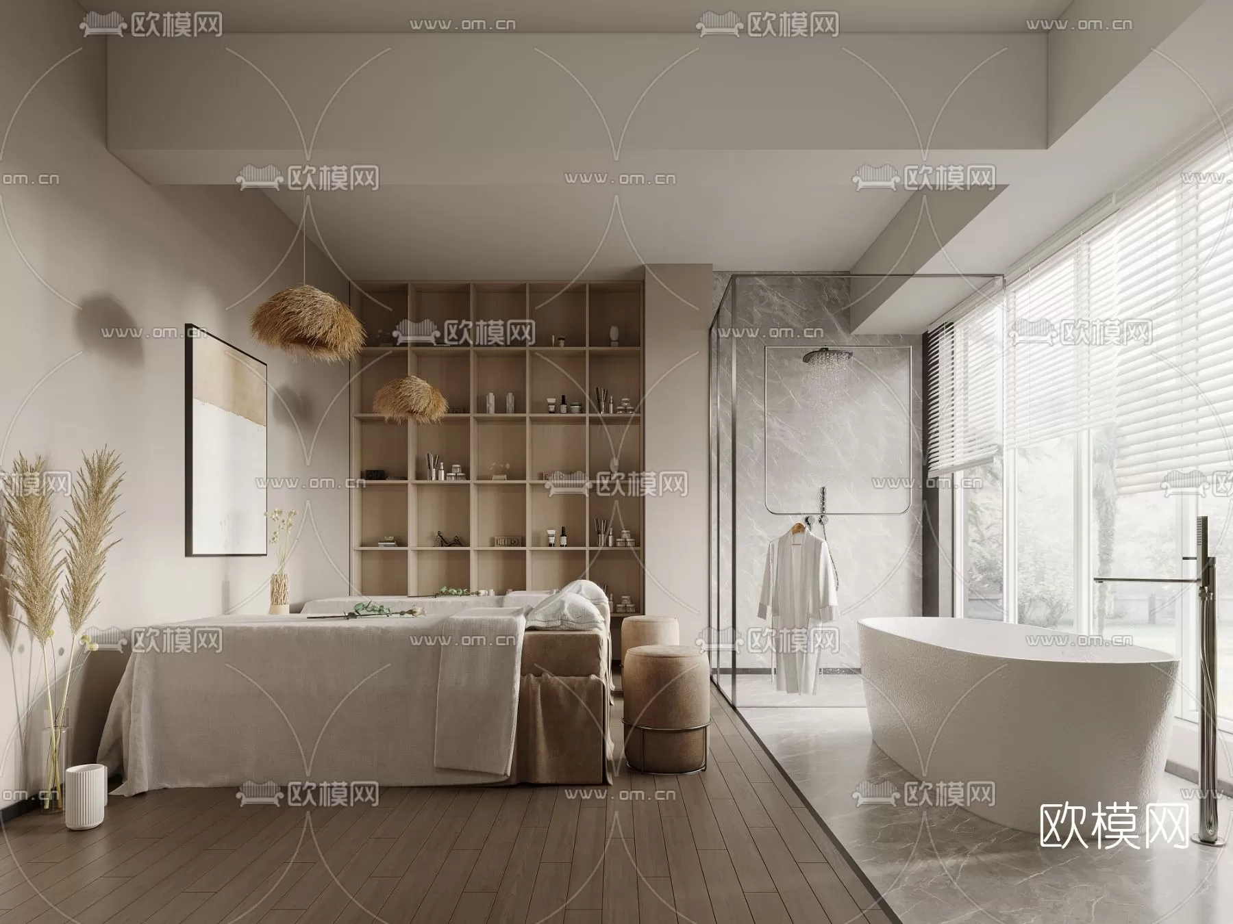 SPA – 3D BLOCKS – SCENES – DECOR – 071 – PRO