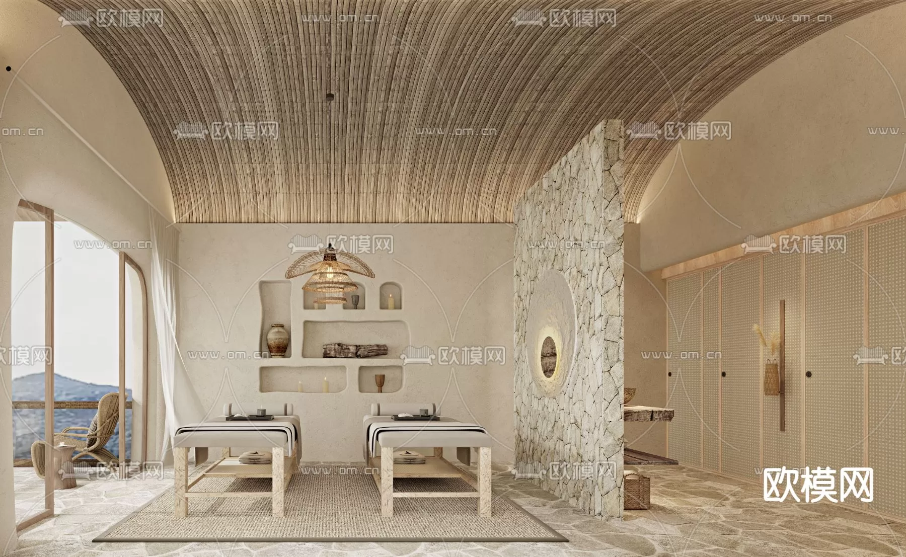 SPA – 3D BLOCKS – SCENES – DECOR – 072 – PRO