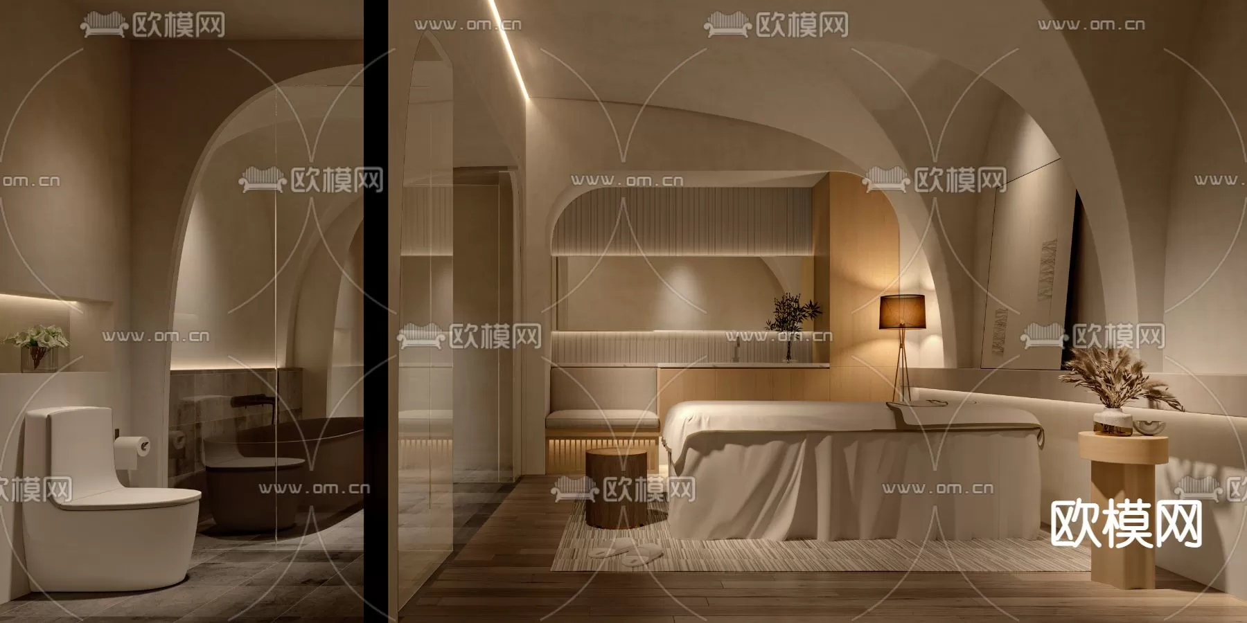 SPA – 3D BLOCKS – SCENES – DECOR – 079 – PRO