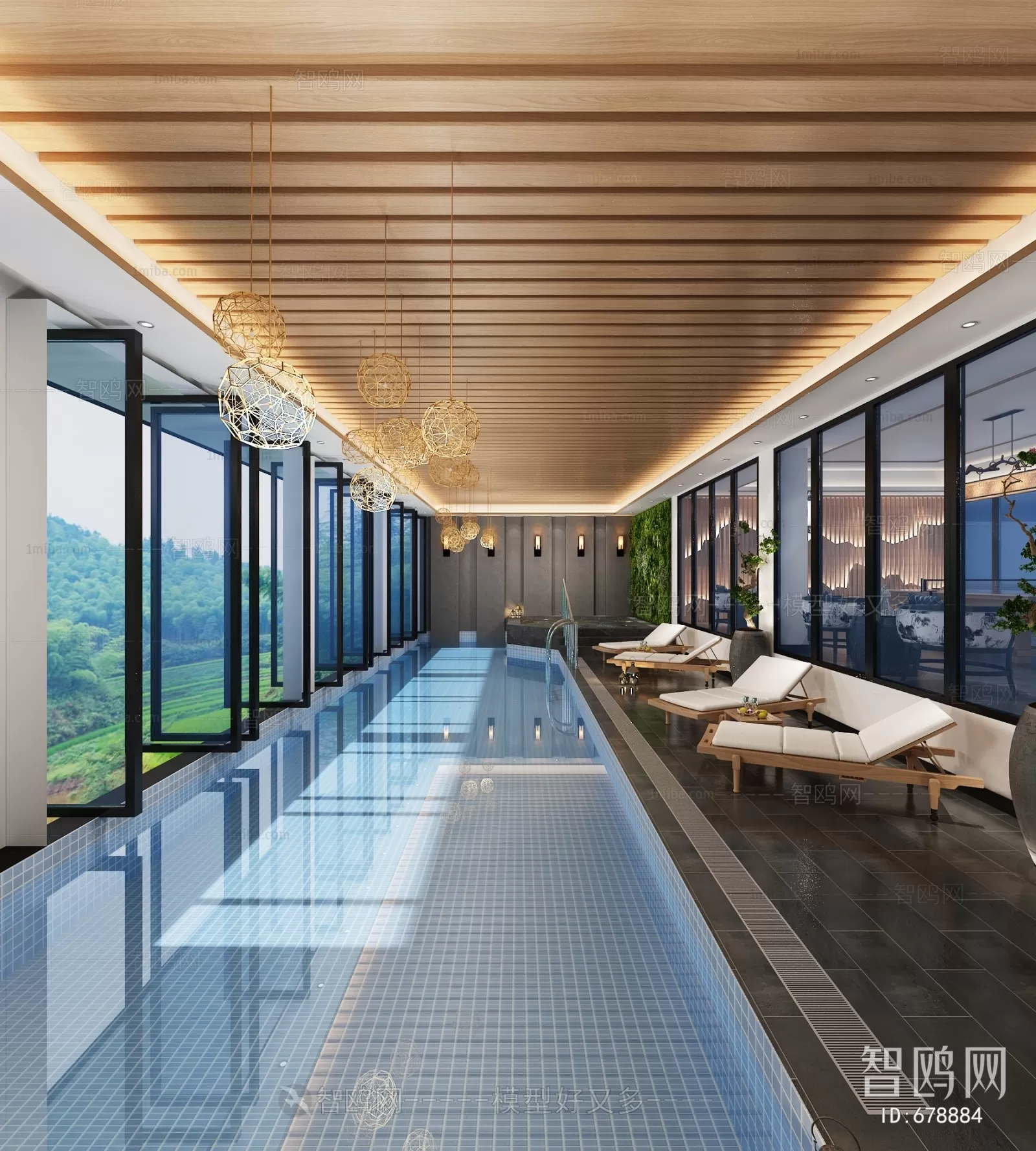 SPA – 3D BLOCKS – SCENES – DECOR – 091 – PRO