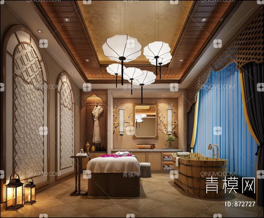 SPA – 3D BLOCKS – SCENES – DECOR – 097 – PRO