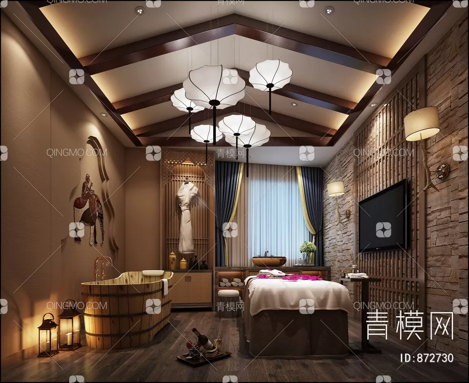 SPA – 3D BLOCKS – SCENES – DECOR – 098 – PRO