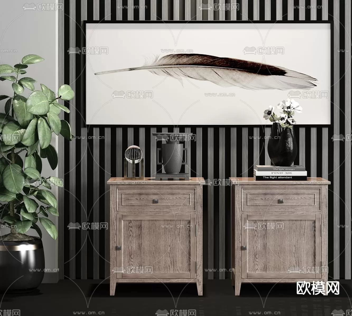 PANEL – BED – 3D MODELS – 011 – PRO