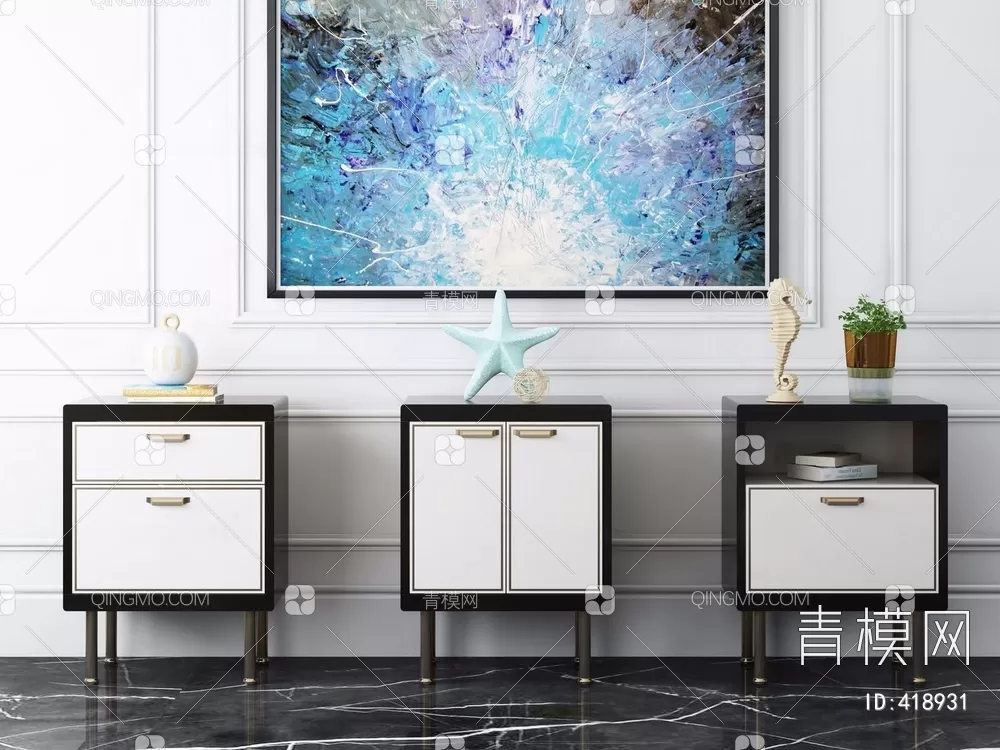 PANEL – BED – 3D MODELS – 041 – PRO