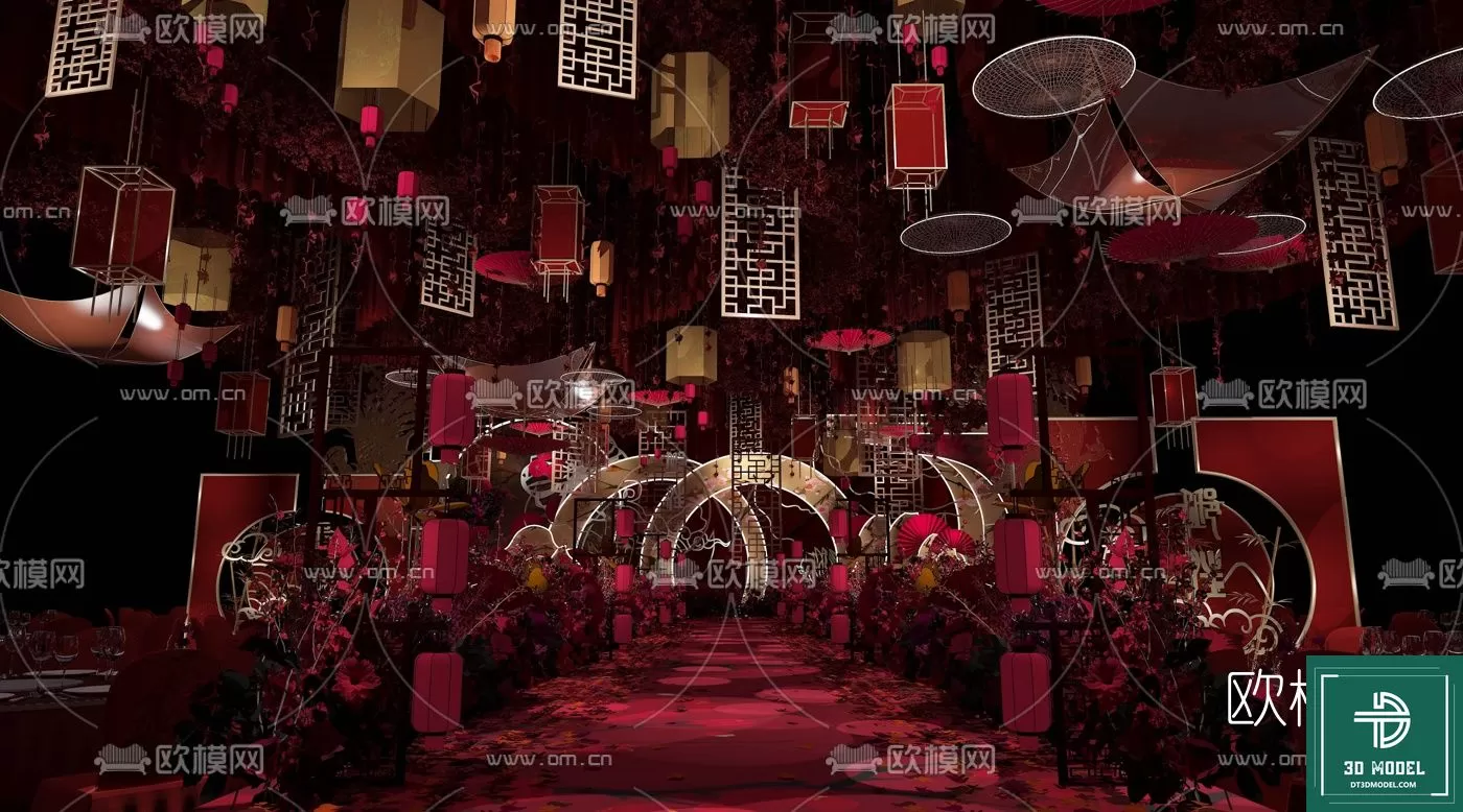 DRESSING DECOR – 3DMODELS – 020 – PRO