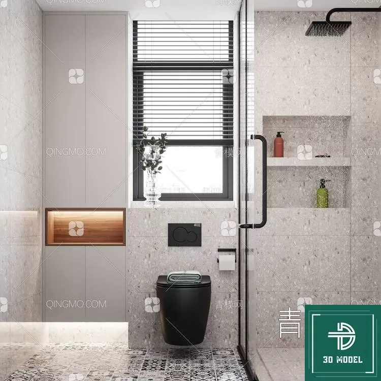 TOILET – 3D SCENES – BLOCKS – 3DMODELS – 050 – PRO