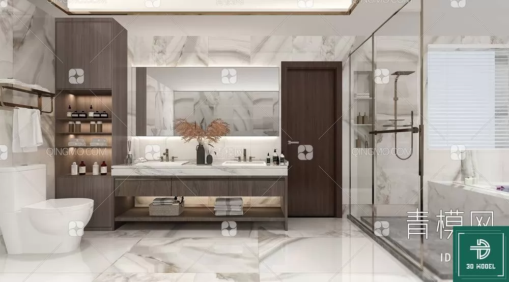 TOILET – 3D SCENES – BLOCKS – 3DMODELS – 055 – PRO