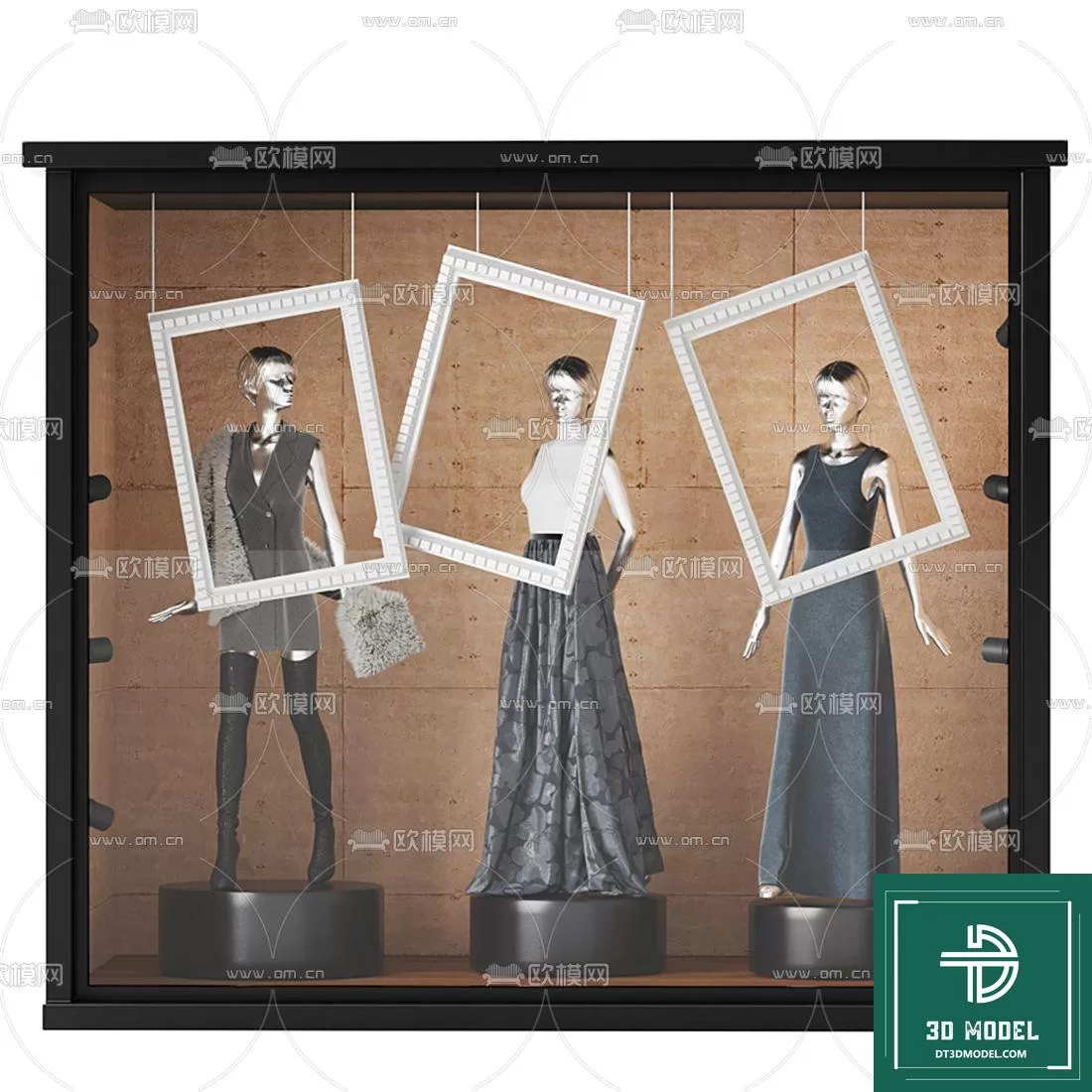 CLOTHES SHOP DECOR – 3D MODELS – 013 – PRO CLOTHES SHOP DECOR – 3D MODELS – 013 – PRO