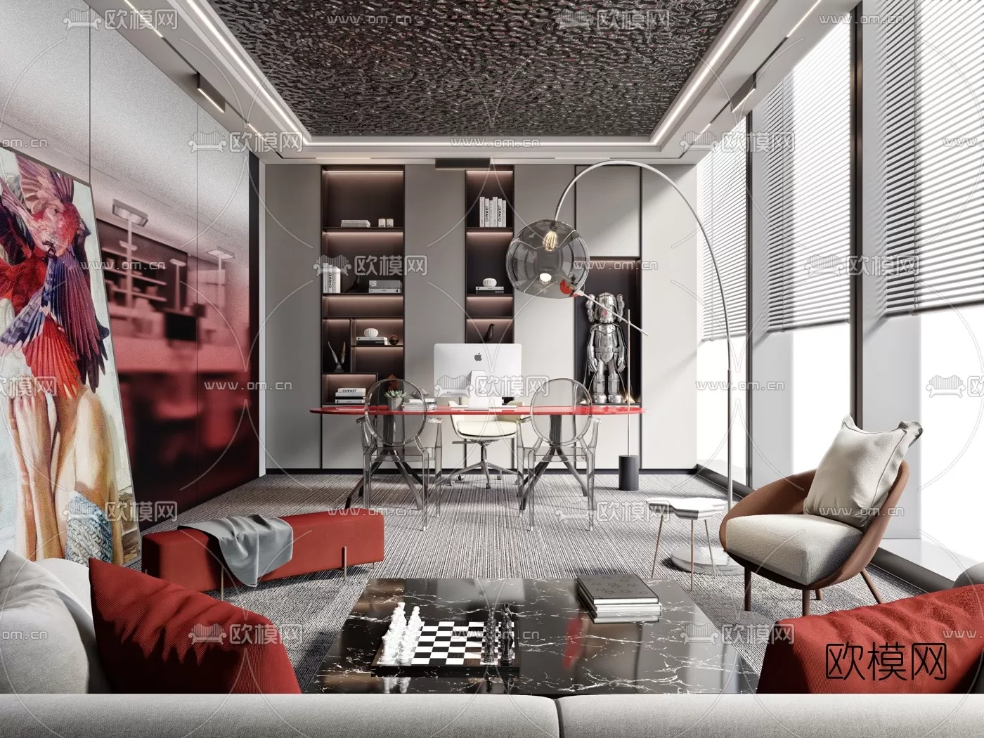 OFFICE SCENES – BLOCKS 3D MODELS – 015 – PRO OFFICE SCENES – BLOCKS 3D MODELS – 015 – PRO