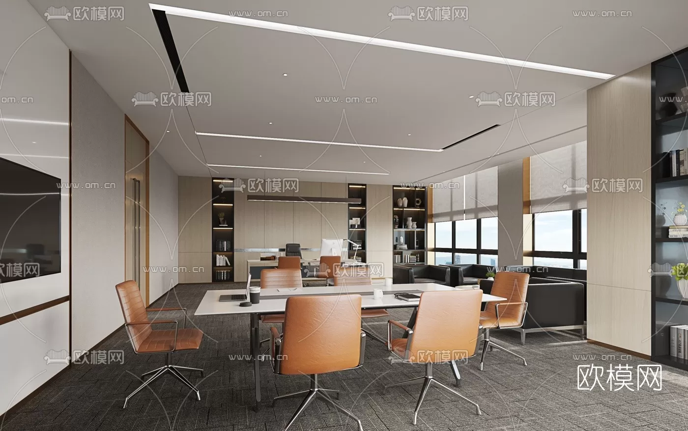 OFFICE SCENES – BLOCKS 3D MODELS – 021 – PRO OFFICE SCENES – BLOCKS 3D MODELS – 021 – PRO