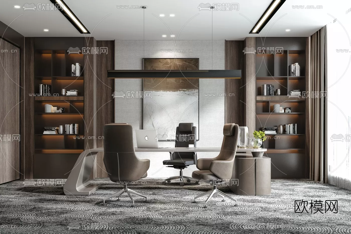 OFFICE SCENES – BLOCKS 3D MODELS – 023 – PRO OFFICE SCENES – BLOCKS 3D MODELS – 023 – PRO