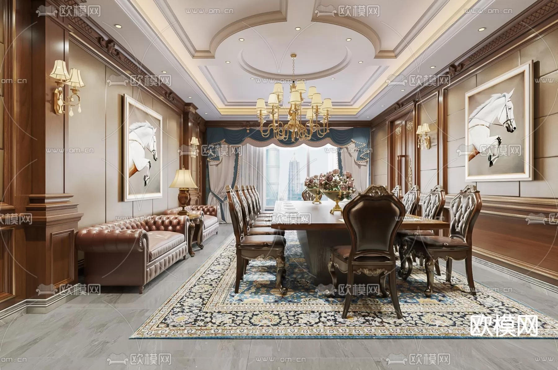 OFFICE SCENES – BLOCKS 3D MODELS – 030 – PRO