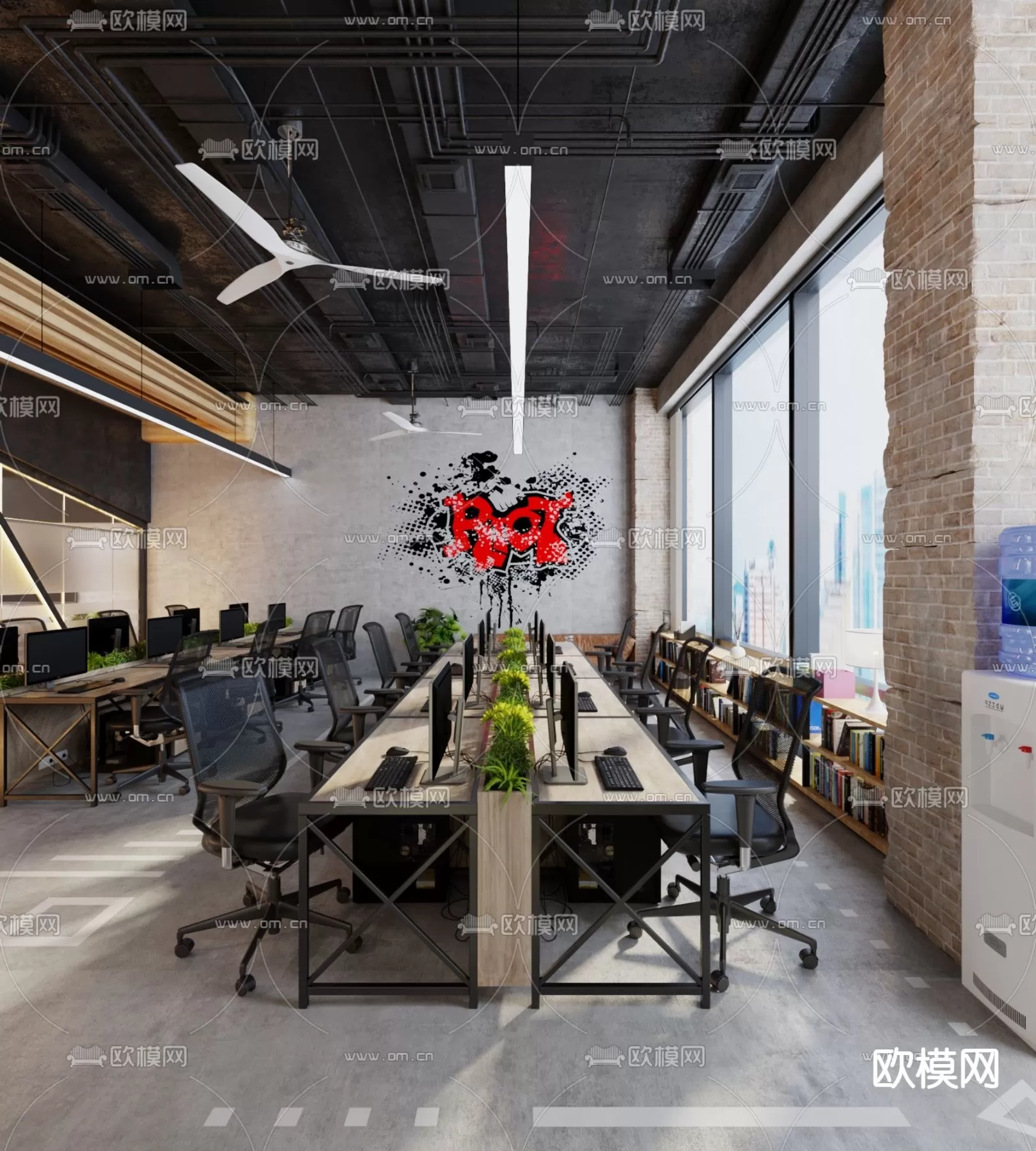 OFFICE SCENES – BLOCKS 3D MODELS – 046 – PRO OFFICE SCENES – BLOCKS 3D MODELS – 046 – PRO