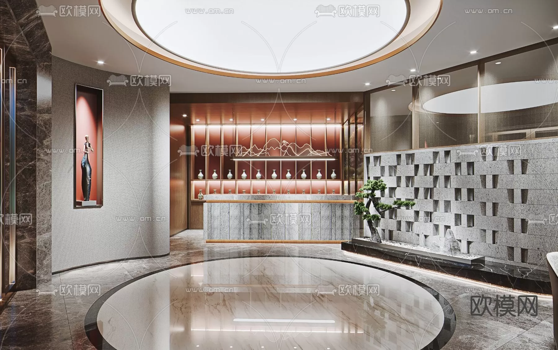 OFFICE SCENES – BLOCKS 3D MODELS – 066 – PRO