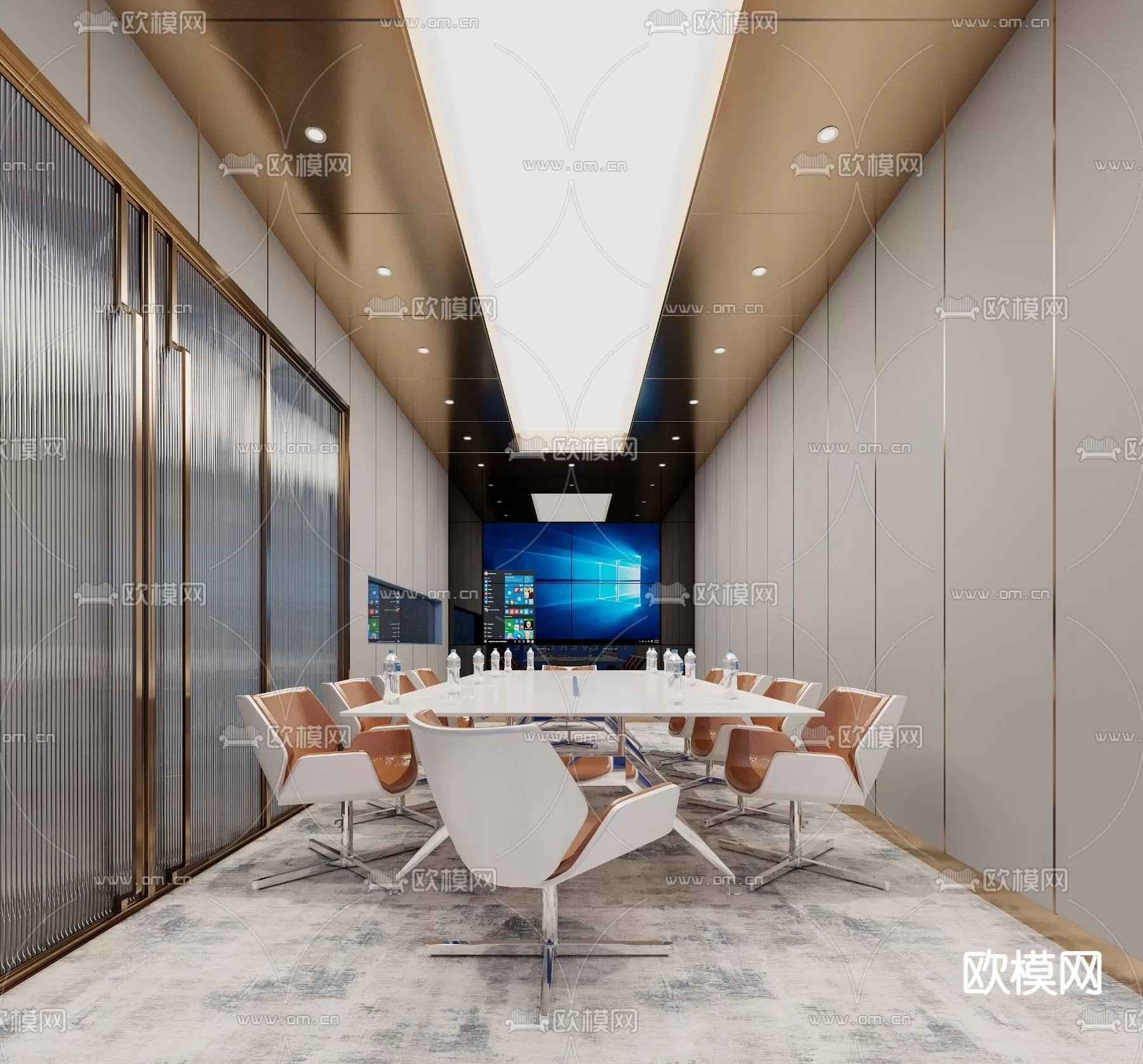 OFFICE SCENES – BLOCKS 3D MODELS – 071 – PRO