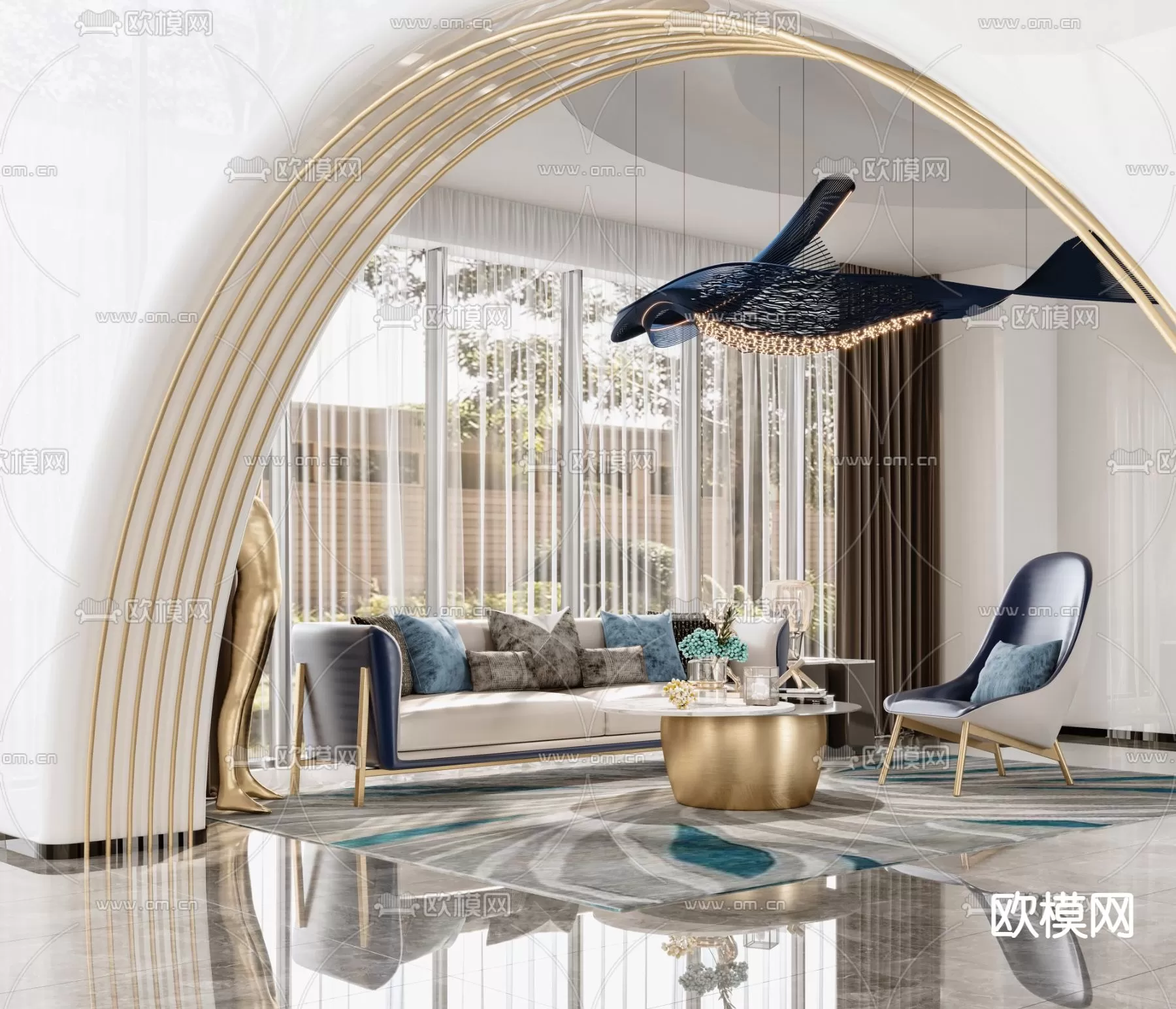 OFFICE SCENES – BLOCKS 3D MODELS – 075 – PRO