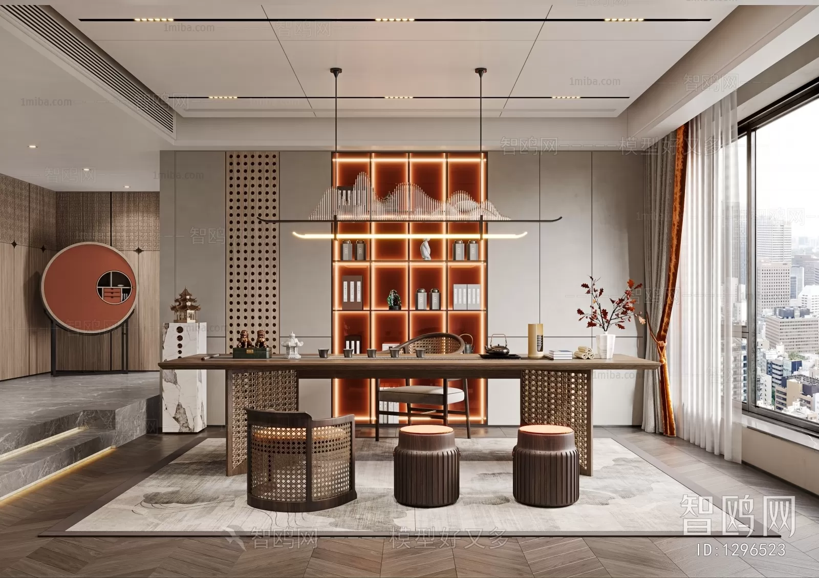 OFFICE SCENES – BLOCKS 3D MODELS – 106 – PRO