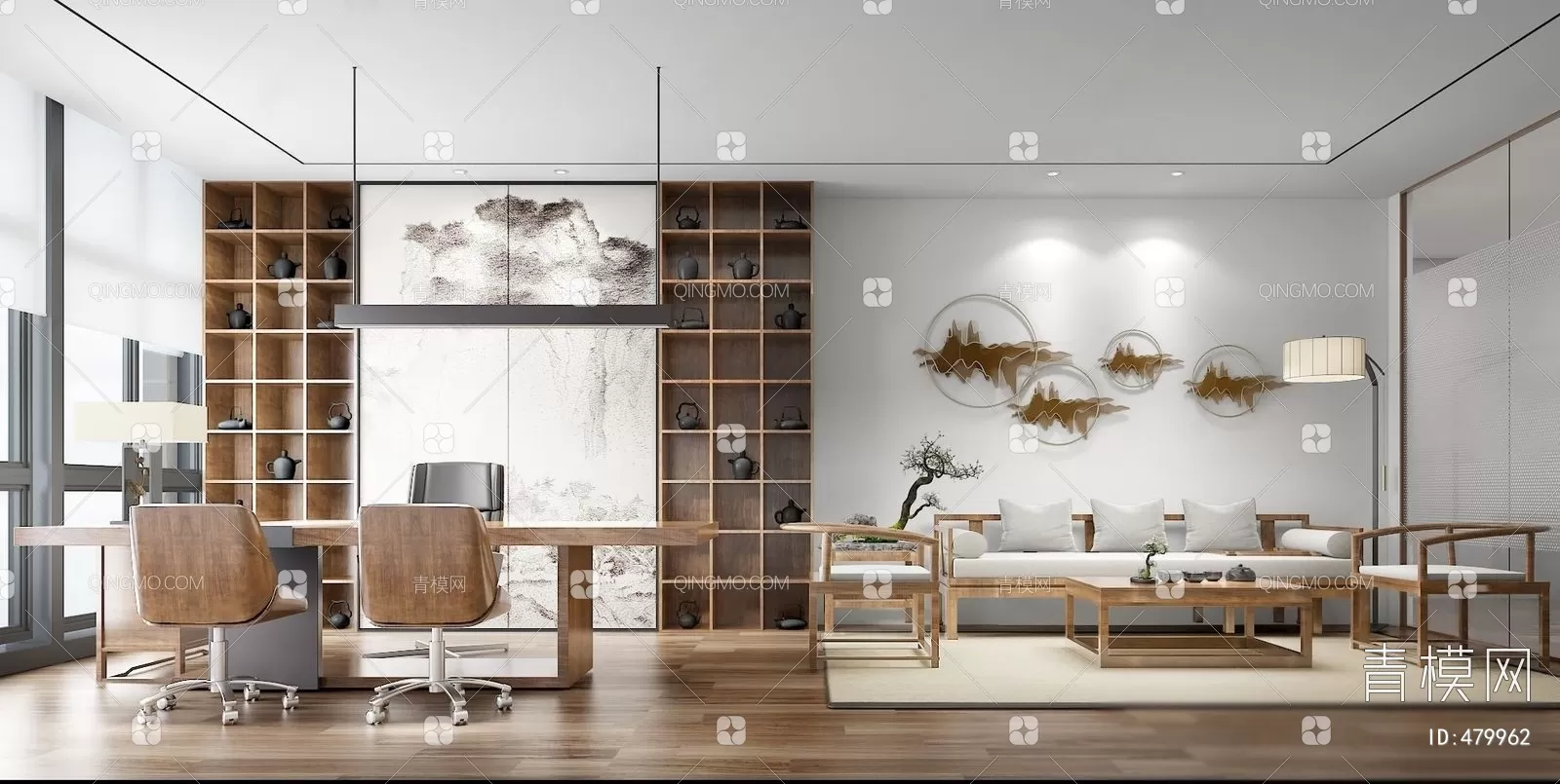 OFFICE SCENES – BLOCKS 3D MODELS – 123 – PRO