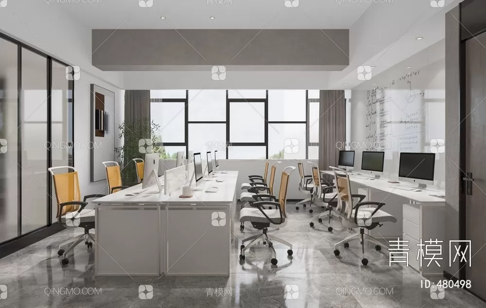 OFFICE SCENES – BLOCKS 3D MODELS – 126 – PRO