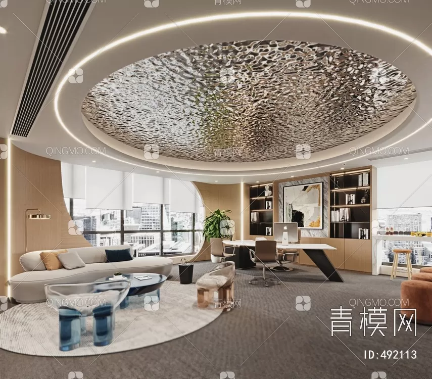 OFFICE SCENES – BLOCKS 3D MODELS – 143 – PRO