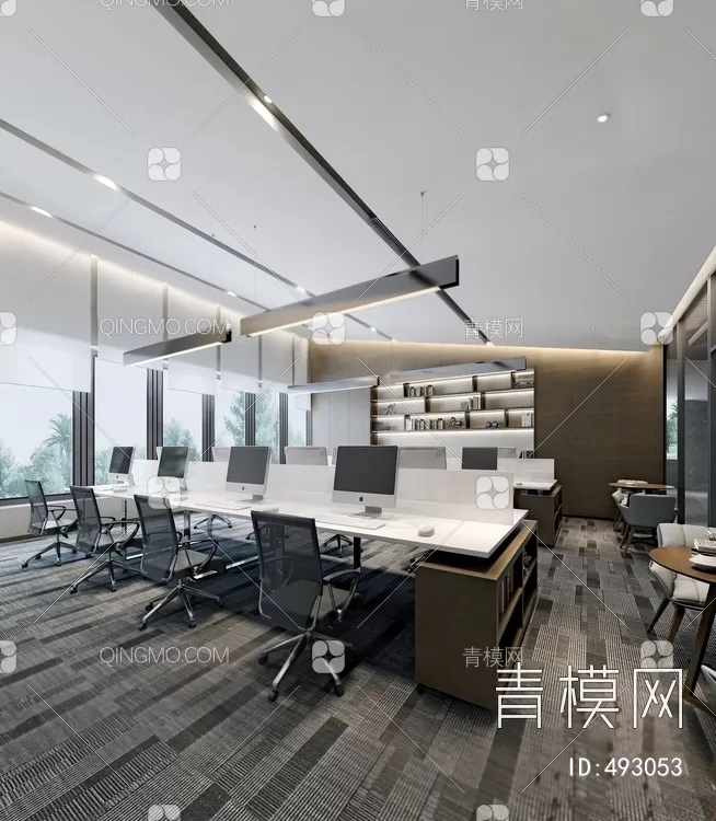 OFFICE SCENES – BLOCKS 3D MODELS – 148 – PRO