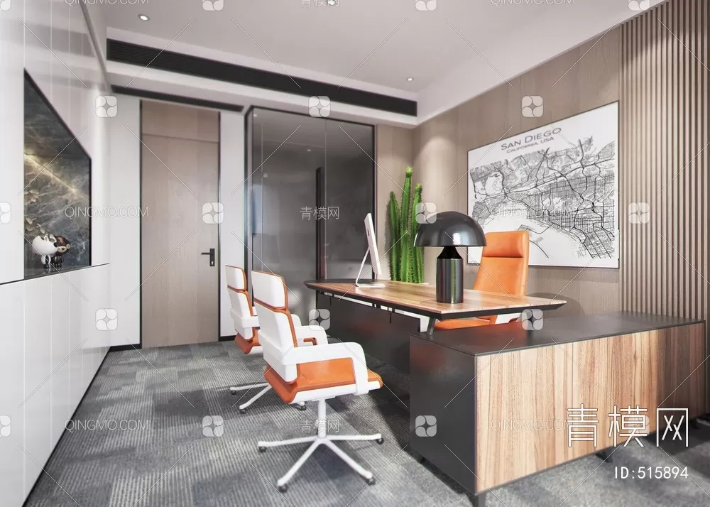 OFFICE SCENES – BLOCKS 3D MODELS – 151 – PRO