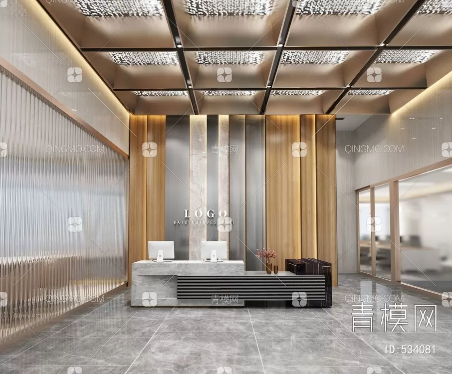 OFFICE SCENES – BLOCKS 3D MODELS – 157 – PRO