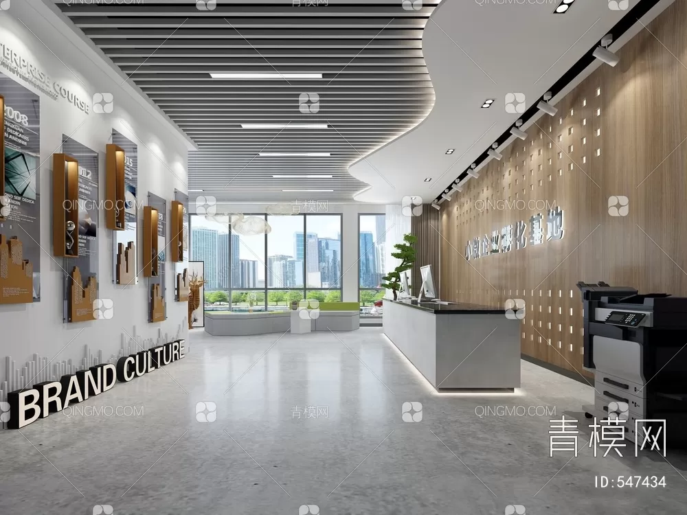 OFFICE SCENES – BLOCKS 3D MODELS – 164 – PRO