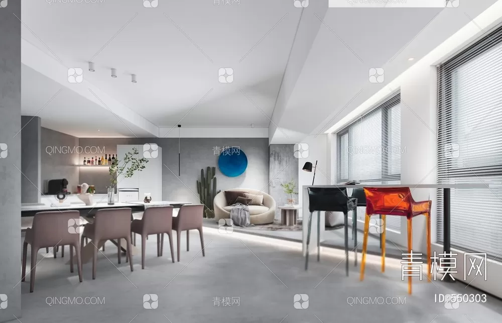 OFFICE SCENES – BLOCKS 3D MODELS – 174 – PRO